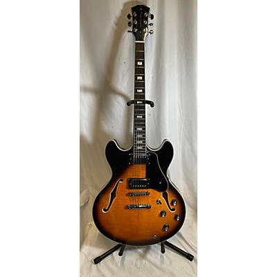 Sire Used Sire H7 Larry Carlton Tobacco Sunburst Hollow Body Electric Guitar