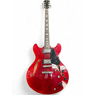 Used Sire H7 RED Hollow Body Electric Guitar