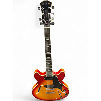 Used Sire LARRY CARLTON H7V 2 Tone Sunburst Hollow Body Electric Guitar