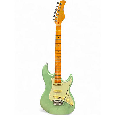 Used Sire LARRY CARLTON S5 Green Solid Body Electric Guitar