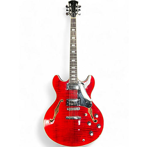 Sire Used Sire Larry Carlton H7 See-Thru Red Hollow Body Electric Guitar See-Thru Red