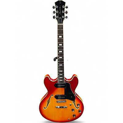 Used Sire Larry Carlton H7V Cherry Sunburst Hollow Body Electric Guitar