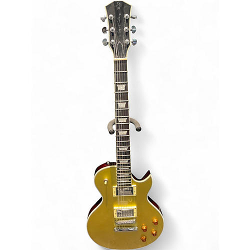 Used Sire Larry Carlton L7 Gold Sparkle Solid Body Electric Guitar Gold Sparkle