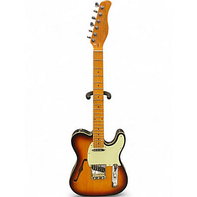 Used Sire Larry Carlton T7 Tele 3 Color Sunburst Hollow Body Electric Guitar