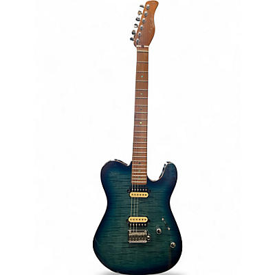 Used Sire Larry Carlton T7FM Trans Blue Solid Body Electric Guitar