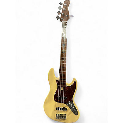 Used Sire M5 Vintage White Electric Bass Guitar