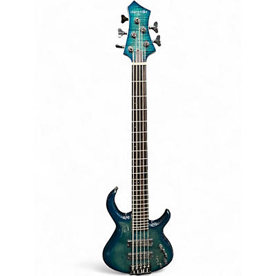 Used Sire MARCUS MILLER M7 Trans Blue Electric Bass Guitar
