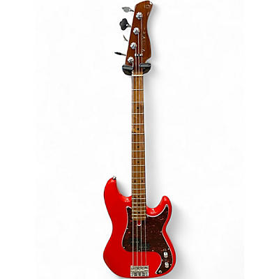 Used Sire MARCUS MILLER P5 Hot Rod Red Electric Bass Guitar