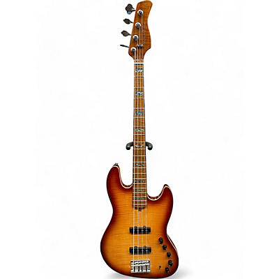 Used Sire MARCUS MILLER V10 SWAMO ASH AMBER BURST Electric Bass Guitar