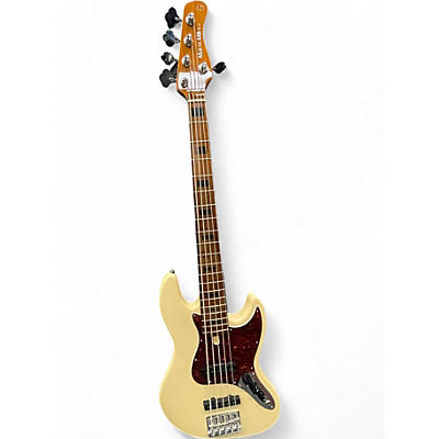 Used Sire MARCUS MILLER V5 Cream Electric Bass Guitar