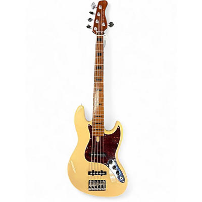 Used Sire MARCUS MILLER V5 ROASTED MAPLE NECK VINTAGE CREAM Electric Bass Guitar