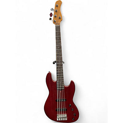 Used Sire MARCUS MILLER V6 CANDY APPLE RED SATIN Electric Bass Guitar