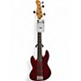 Used Sire MARCUS MILLER V6 LEFT HANDED Crimson Red Trans Electric Bass Guitar Crimson Red Trans
