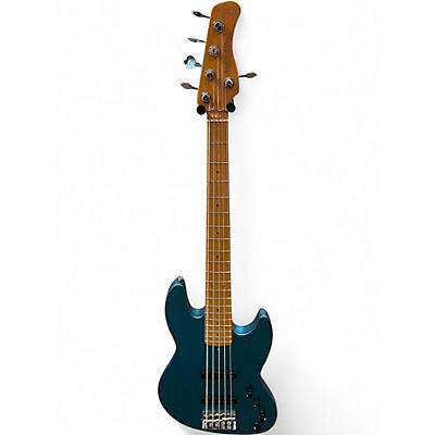 Used Sire MARCUS MILLER V6 SATIN TEAL Electric Bass Guitar