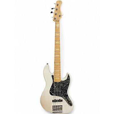 Used Sire MARCUS MILLER  WHITE Electric Bass Guitar