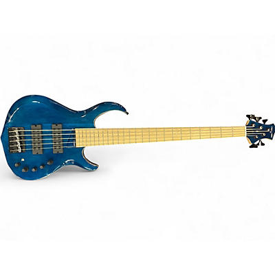 Used Sire Marcus Miller M2 5 String Blue Electric Bass Guitar