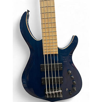 Used Sire Marcus Miller M2 5 String Blue Electric Bass Guitar
