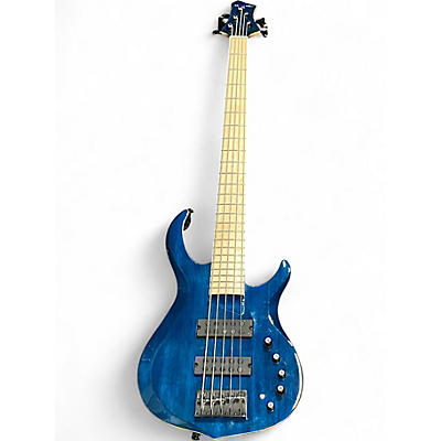 Used Sire Marcus Miller M2 5 String Blue Electric Bass Guitar