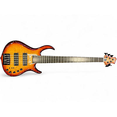 Used Sire Marcus Miller M7 Alder 5 String Brown Sunburst Electric Bass Guitar