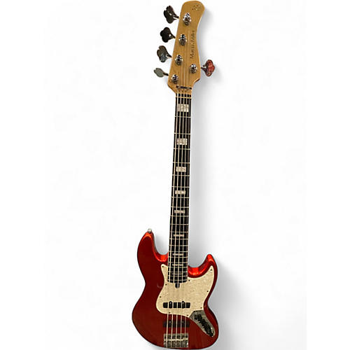 Used Sire Marcus Miller M7 Alder Metallic Red Electric Bass Guitar Metallic Red