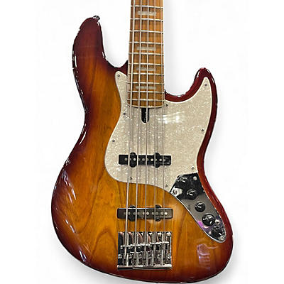 Used Sire Marcus Miller M8 Swamp Ash SUNBURST Electric Bass Guitar