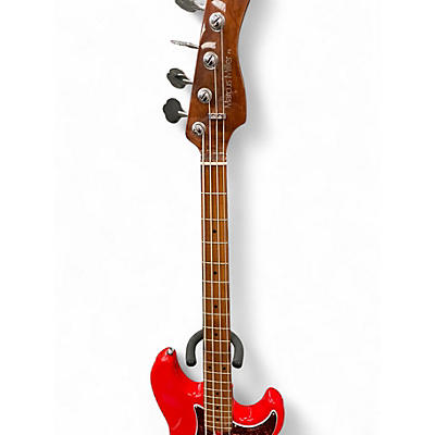 Used Sire Marcus Miller P5 Chrome Red Electric Bass Guitar