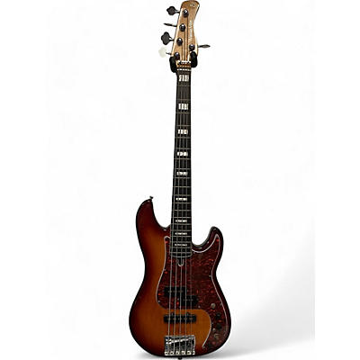 Sire Used Sire Marcus Miller P7 Alder 5 String 2 Tone Sunburst Electric Bass Guitar