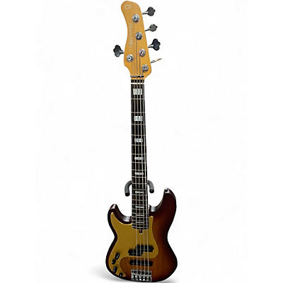 Used Sire Marcus Miller P7 Swamp Ash 5 String Sunburst Electric Bass Guitar