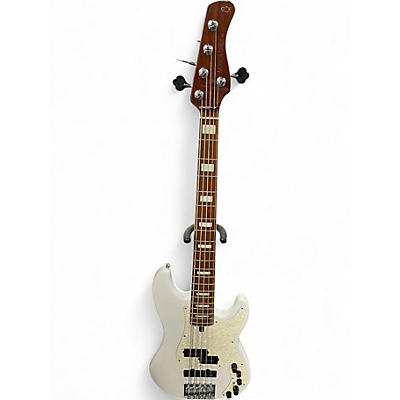 Used Sire Marcus Miller P8 White Electric Bass Guitar