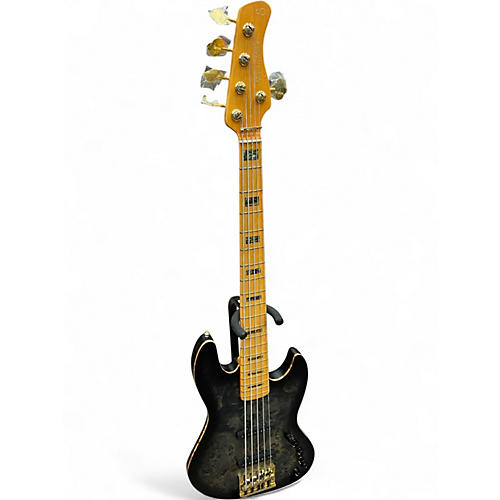 Used Sire Marcus Miller V10-5 Transparent Black Satin Electric Bass Guitar Transparent Black Satin