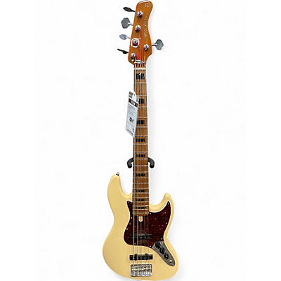 Used Sire Marcus Miller V5 Vintage White Electric Bass Guitar