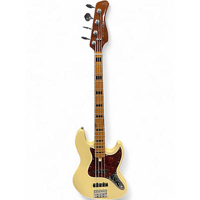 Used Sire Marcus Miller V5 White Electric Bass Guitar
