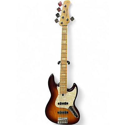 Used Sire Marcus Miller V7 Alder 5 String 3 Color Sunburst Electric Bass Guitar