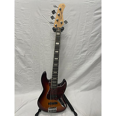 Sire Used Sire Marcus Miller V7 Alder 5 String Brown Sunburst Electric Bass Guitar