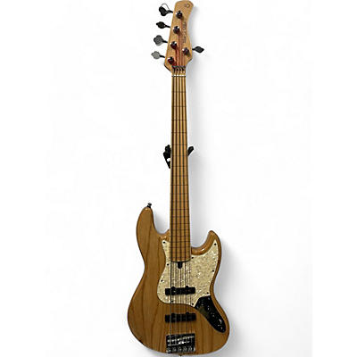 Sire Used Sire Marcus Miller V7 Swamp Ash 5 String Natural Electric Bass Guitar