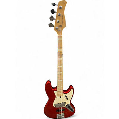 Used Sire Marcus Miller V7 Swamp Ash 5 String RED SPARKLE Electric Bass Guitar