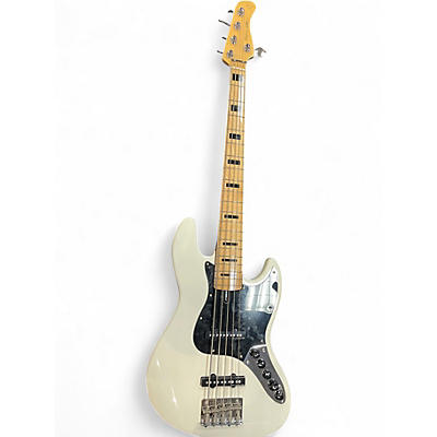 Used Sire Marcus Miller V7 Vintage Alder 5 String White Electric Bass Guitar