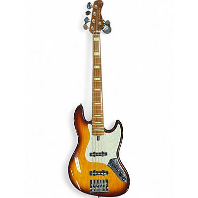 Used Sire Marcus Miller V8 2 Tone Sunburst Electric Bass Guitar