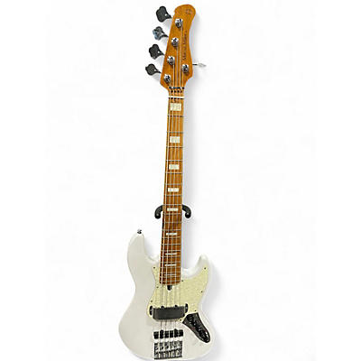 Used Sire Marcus Miller V8 Classic White Electric Bass Guitar