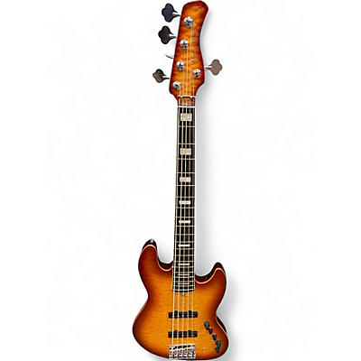 Used Sire Marcus Miller V9 Alder 5 String 2 Color Sunburst Electric Bass Guitar