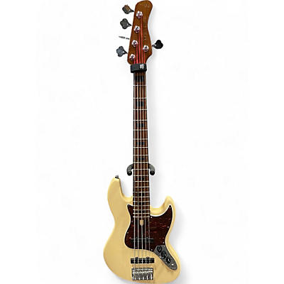 Used Sire Marcus miller v5 Antique Ivory Electric Bass Guitar