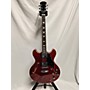 Used Sire Used Sire Sml402 See Thru Red Hollow Body Electric Guitar see thru red