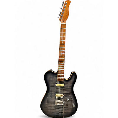 Used Sire T7 FM Transparent Black Solid Body Electric Guitar