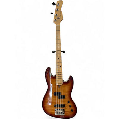 Used Sire U5 2 Tone Sunburst Electric Bass Guitar
