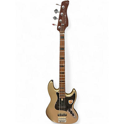 Used Sire V5-4 Gold Electric Bass Guitar