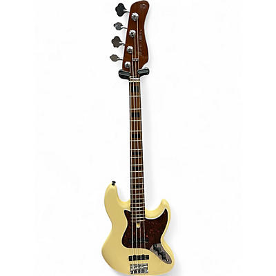 Used Sire V5-4 Vintage White Electric Bass Guitar