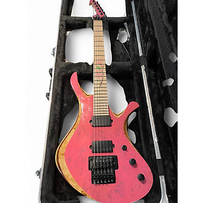 Used Skervesen Swan 6 Smoky Galaxy Solid Body Electric Guitar