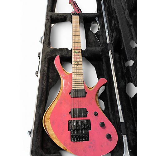 Used Skervesen Swan 6 Smoky Galaxy Solid Body Electric Guitar Smoky Galaxy