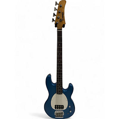 Used Slammer stinger Blue Electric Bass Guitar