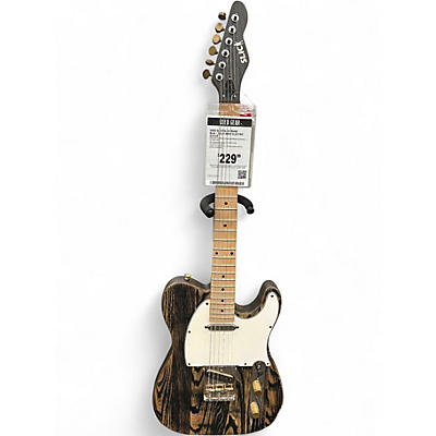 Used Slick SL55 Trans Black Solid Body Electric Guitar